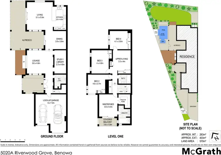 Floorplan of Homely house listing, 5020A Riverwood Grove, Benowa QLD 4217