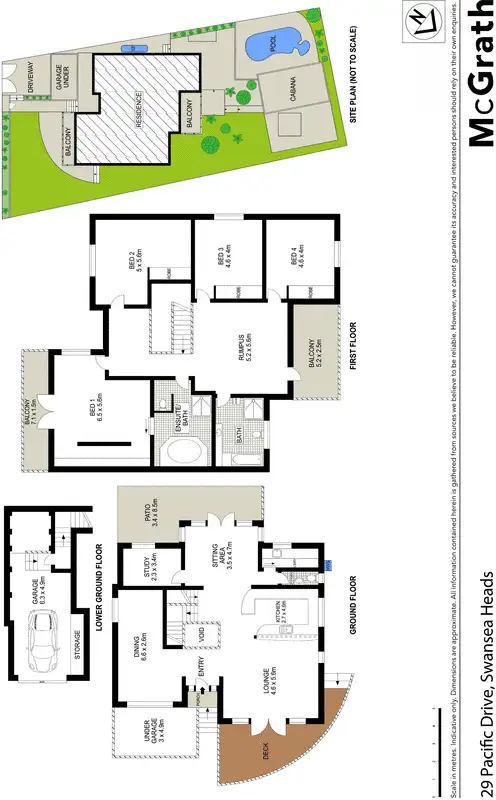 Floorplan of Homely house listing, 29 Pacific Drive, Swansea Heads NSW 2281