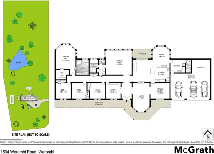 Floorplan of Homely house listing, 9 Martin Grove, Werombi NSW 2570
