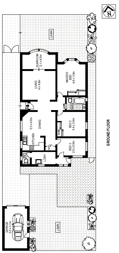 Floorplan of Homely house listing, 301 Fitzgerald Avenue, Maroubra NSW 2035