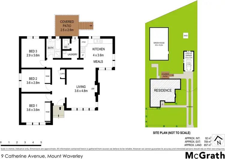 Floorplan of Homely house listing, 9 Catherine Avenue, Mount Waverley VIC 3149