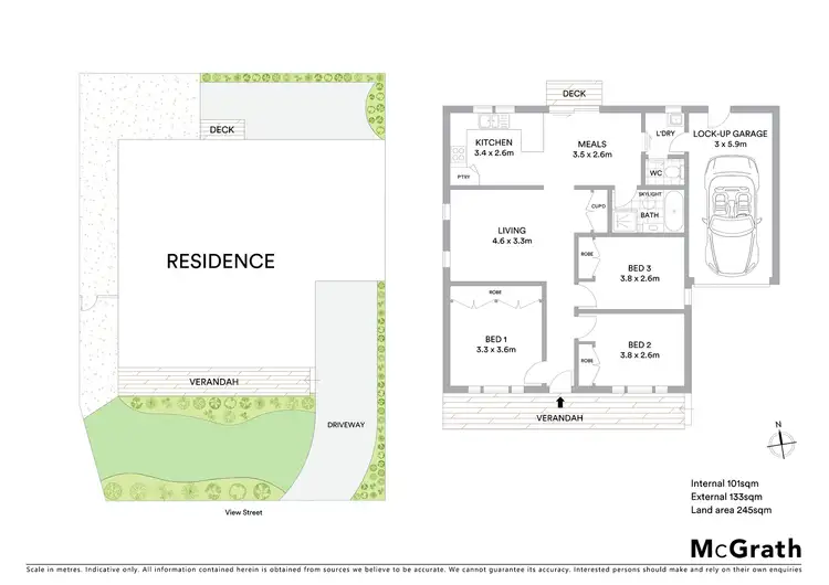Floorplan of Homely house listing, 25 View Street, Croydon VIC 3136