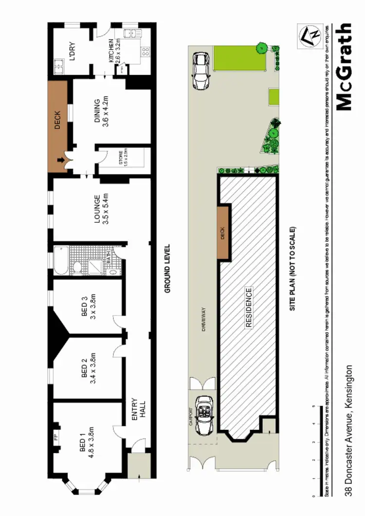 Floorplan of Homely house listing, 38 Doncaster Avenue, Kensington NSW 2033