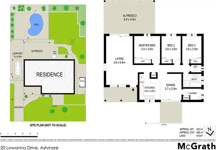 Floorplan of Homely house listing, 20 Lowanna Drive, Ashmore QLD 4214