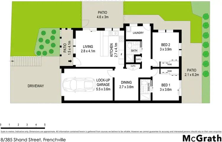 Floorplan of Homely apartment listing, 8/385 Shand Street, Frenchville QLD 4701