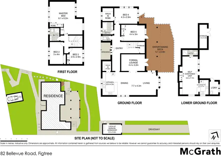 Floorplan of Homely house listing, 82 Bellevue Road, Figtree NSW 2525
