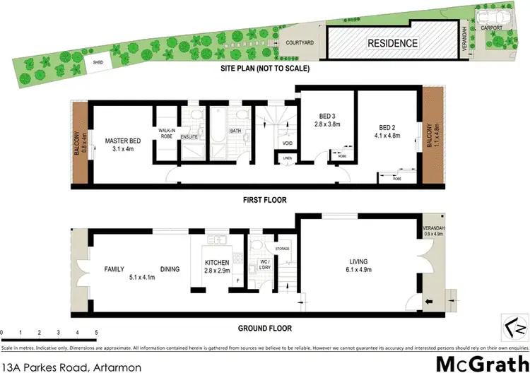 Floorplan of Homely house listing, 13A Parkes Road, Artarmon NSW 2064