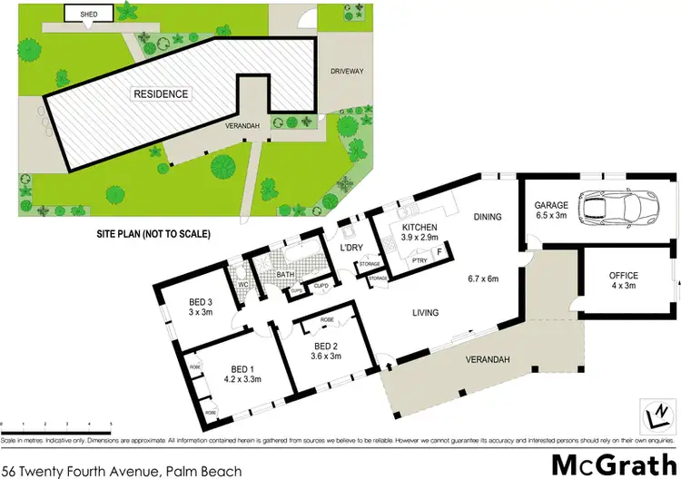 Floorplan of Homely house listing, 56 Twenty Fourth Avenue, Palm Beach QLD 4221