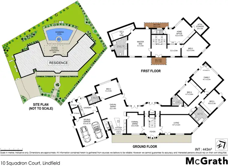 Floorplan of Homely house listing, 10 Squadron Court, Lindfield NSW 2070