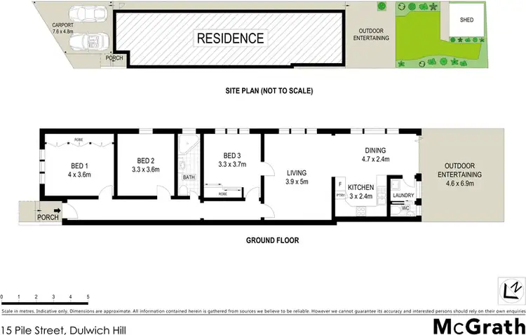 Floorplan of Homely house listing, 15 Pile Street, Dulwich Hill NSW 2203