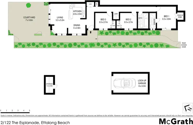 Floorplan of Homely apartment listing, 2/122 The Esplanade, Ettalong Beach NSW 2257