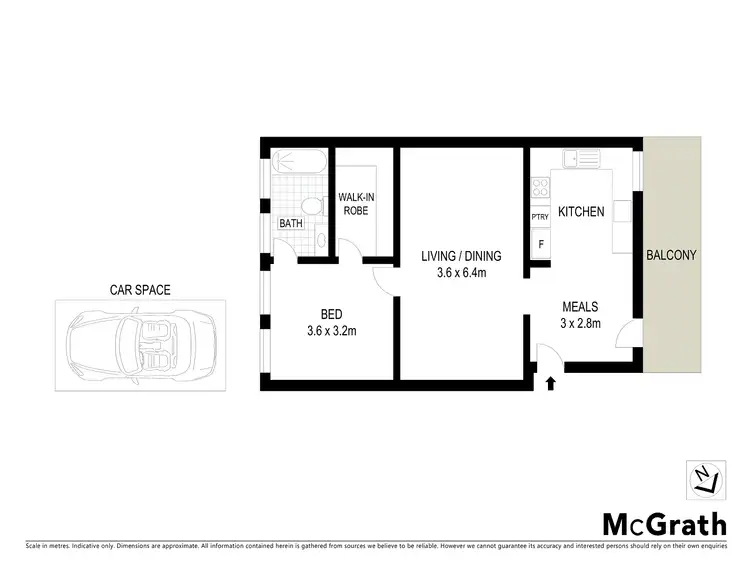 Floorplan of Homely apartment listing, 7/6 Willgilson Court, Oakleigh VIC 3166