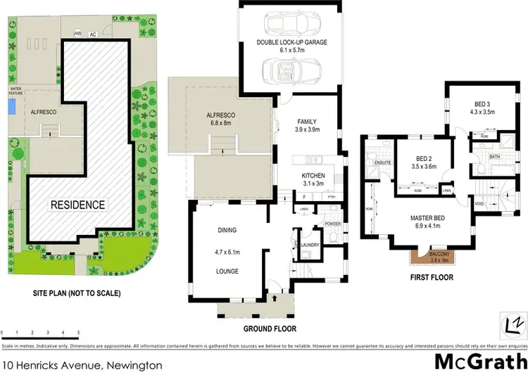 Floorplan of Homely house listing, 10 Henricks Avenue, Newington NSW 2127