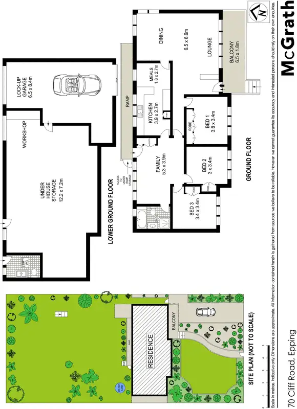 Floorplan of Homely house listing, 70 Cliff Road, Epping NSW 2121