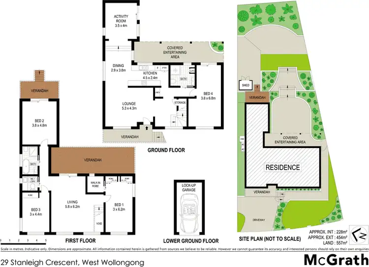 Floorplan of Homely house listing, 29 Stanleigh Crescent, West Wollongong NSW 2500