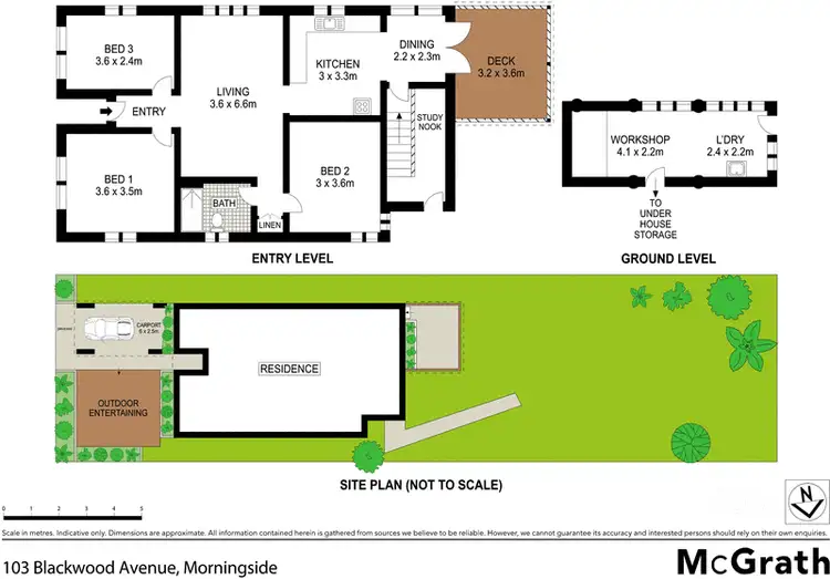 Floorplan of Homely house listing, 103 Blackwood Avenue, Morningside QLD 4170