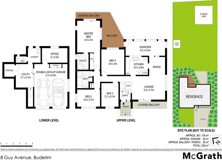Floorplan of Homely house listing, 8 Guy Avenue, Buderim QLD 4556