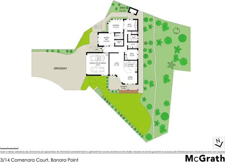 Floorplan of Homely house listing, 3/14 Comenara Crescent, Banora Point NSW 2486