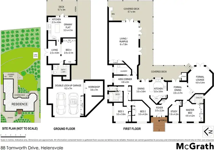 Floorplan of Homely house listing, 88 Tamworth Drive, Helensvale QLD 4212