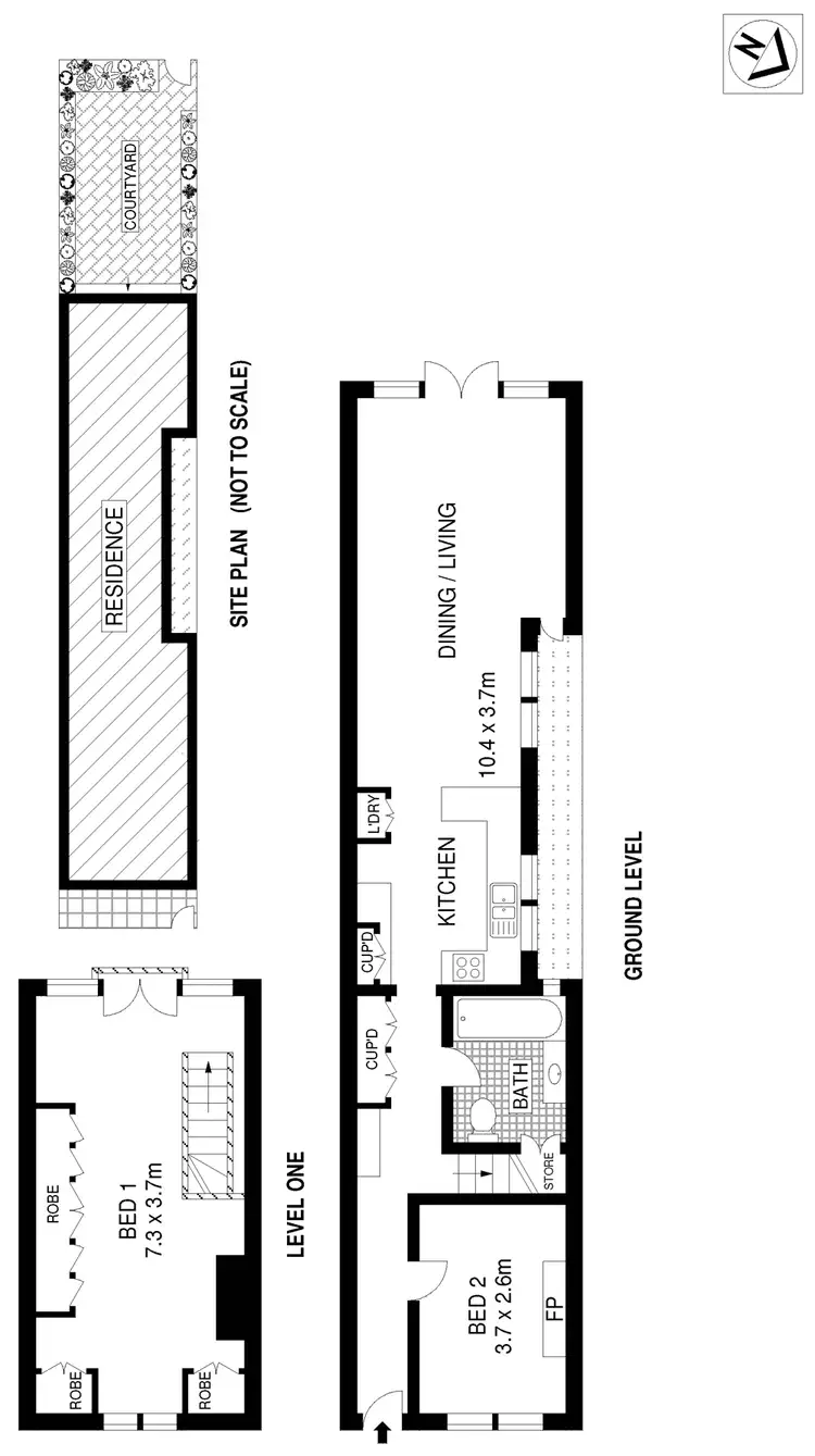 Floorplan of Homely house listing, 97 Garden Street, Alexandria NSW 2015