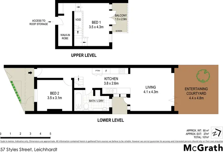 Floorplan of Homely house listing, 57 Styles Street, Leichhardt NSW 2040