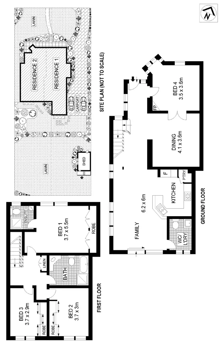 Floorplan of Homely house listing, 2/23 Second Avenue, Eastwood NSW 2122