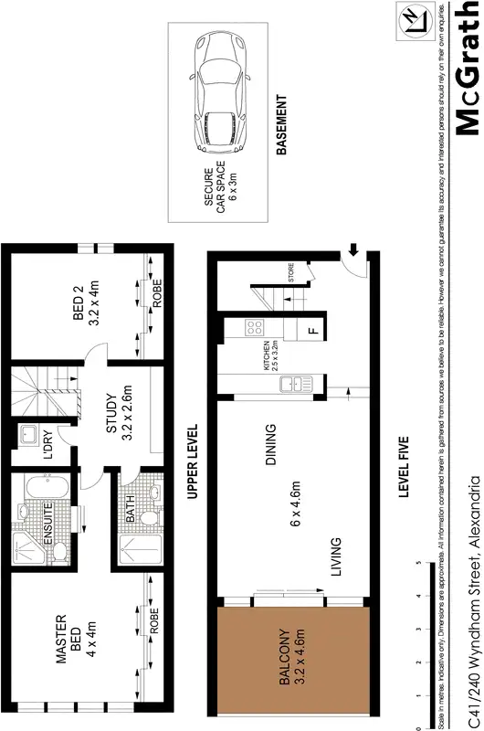 Floorplan of Homely apartment listing, C41/240 Wyndham Street, Alexandria NSW 2015