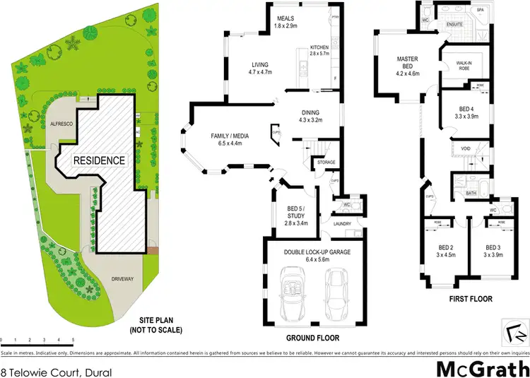 Floorplan of Homely house listing, 8 Telowie Court, Dural NSW 2158