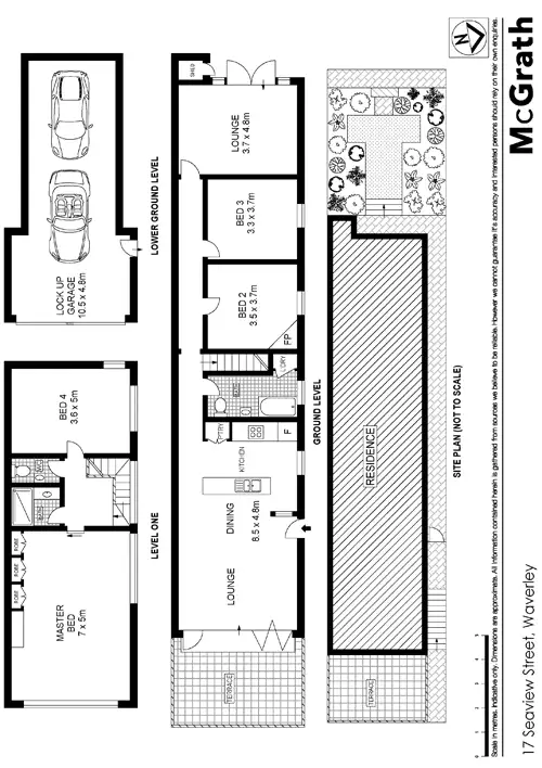 Floorplan of Homely house listing, 17 Seaview Street, Waverley NSW 2024