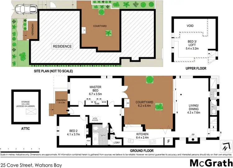 Floorplan of Homely house listing, 25 Cove Street, Watsons Bay NSW 2030