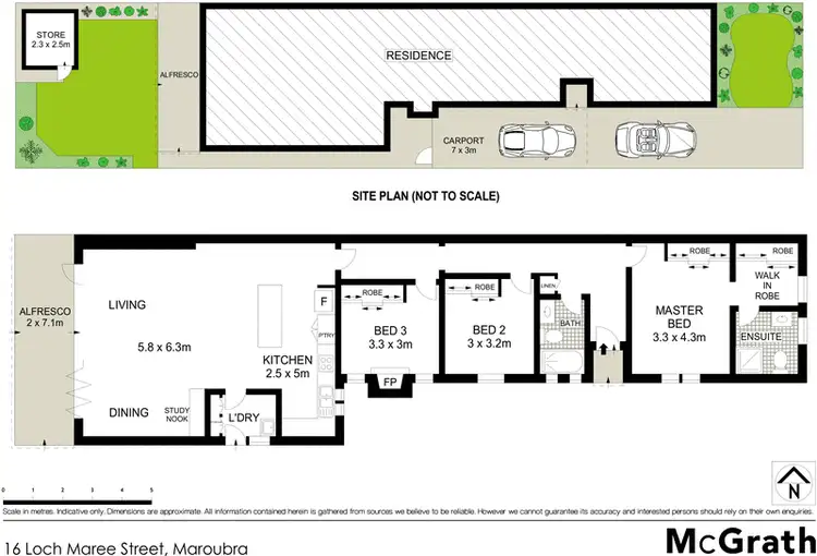 Floorplan of Homely house listing, 16 Loch Maree Street, Maroubra NSW 2035
