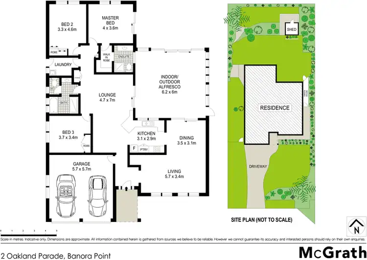 Floorplan of Homely house listing, 2 Oakland Parade, Banora Point NSW 2486