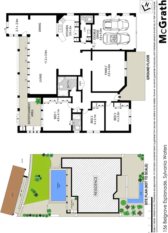 Floorplan of Homely house listing, 156 Belgrave Esplanade, Sylvania Waters NSW 2224