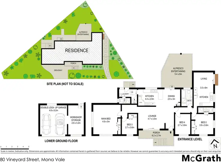 Floorplan of Homely house listing, 80 Vineyard Street, Mona Vale NSW 2103