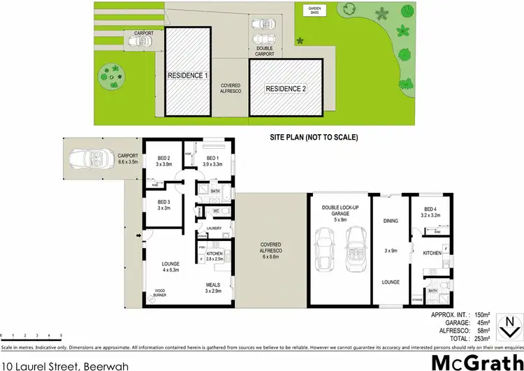 Floorplan of Homely house listing, 10 Laurel Street, Beerwah QLD 4519