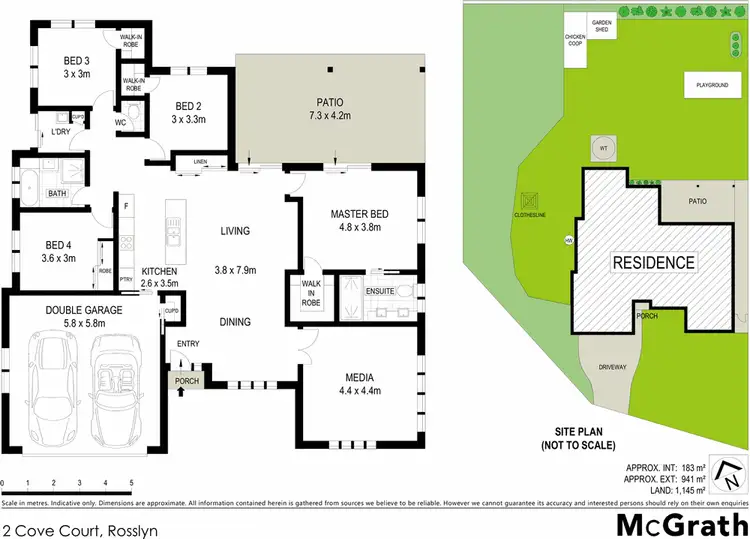 Floorplan of Homely house listing, 2 Cove Court, Rosslyn QLD 4703