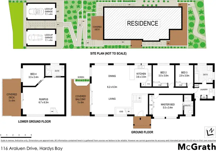 Floorplan of Homely house listing, 116 Araluen Drive, Hardys Bay NSW 2257