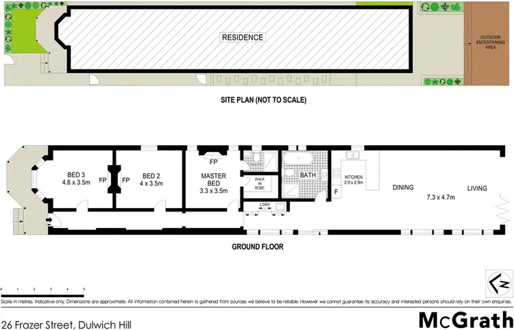 Floorplan of Homely house listing, 26 Frazer Street, Dulwich Hill NSW 2203