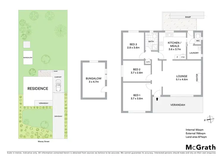Floorplan of Homely house listing, 21 Macey Street, Croydon South VIC 3136