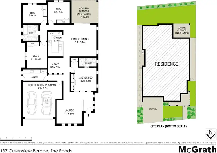 Floorplan of Homely house listing, 137 Greenview Parade, The Ponds NSW 2769