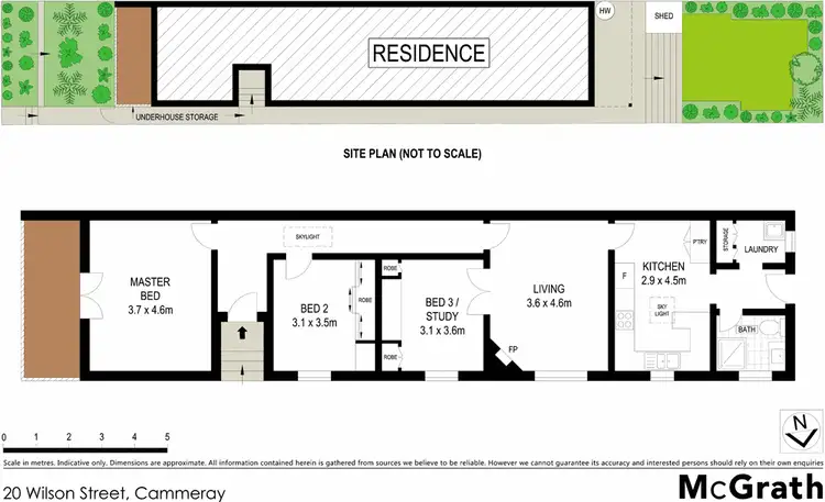 Floorplan of Homely house listing, 20 Wilson Street, Cammeray NSW 2062