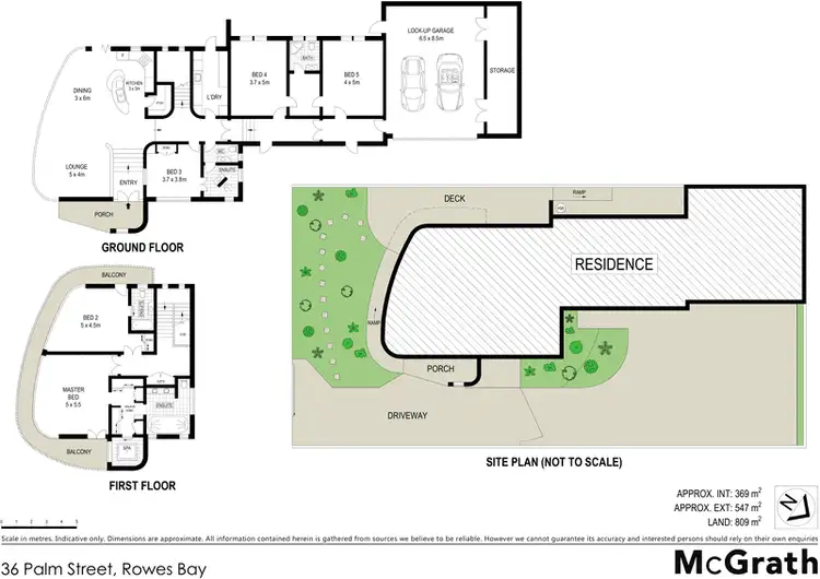 Floorplan of Homely house listing, 36 Palm Street, Rowes Bay QLD 4810