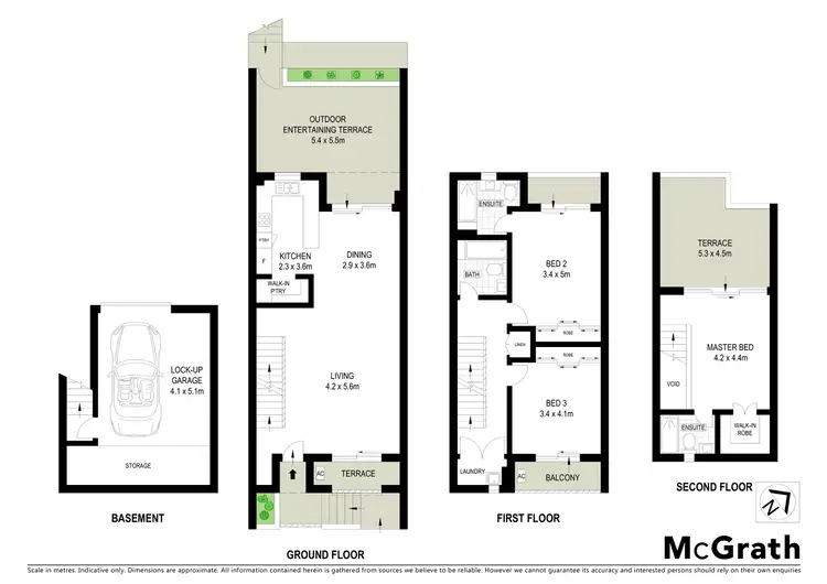 Floorplan of Homely townhouse listing, 17/125 Euston Road, Alexandria NSW 2015