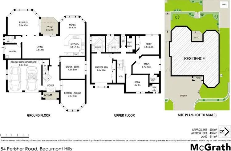 Floorplan of Homely house listing, 54 Perisher Road, Beaumont Hills NSW 2155
