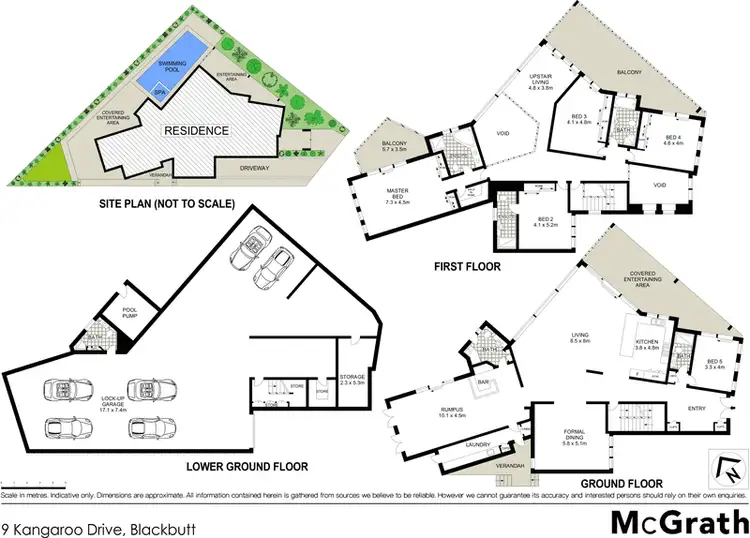Floorplan of Homely house listing, 9 Kangaroo Drive, Blackbutt NSW 2529