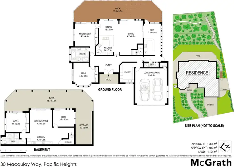 Floorplan of Homely house listing, 30 Macaulay Way, Pacific Heights QLD 4703