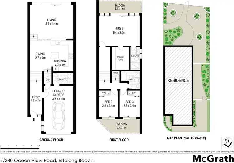 Floorplan of Homely townhouse listing, 7/340 Ocean View Road, Ettalong Beach NSW 2257
