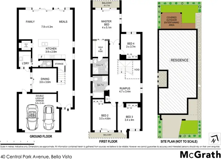 Floorplan of Homely house listing, 40 Central Park Avenue, Baulkham Hills NSW 2153