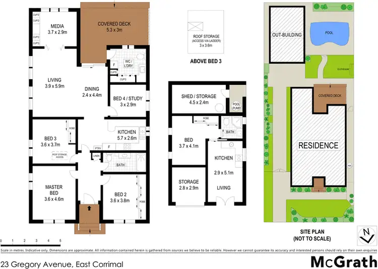 Floorplan of Homely house listing, 23 Gregory Avenue, East Corrimal NSW 2518