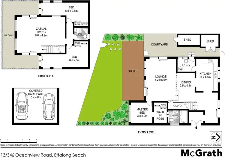 Floorplan of Homely house listing, 13/346 Oceanview Road, Ettalong Beach NSW 2257